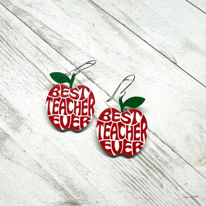 Best Teacher Earrings