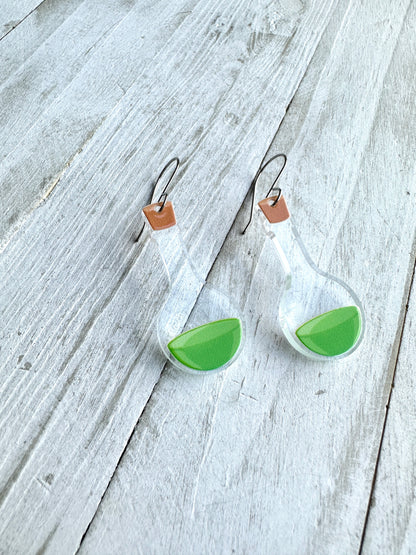 Potions Dangle Earrings | Halloween Earrings