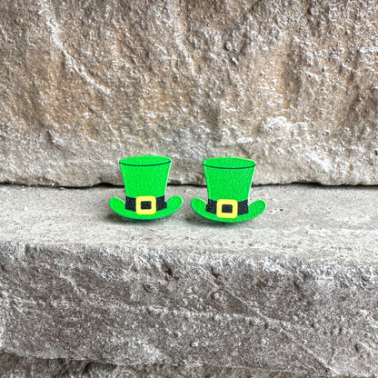 Leprechaun Hat Earrings | St. Patrick's Day Earrings