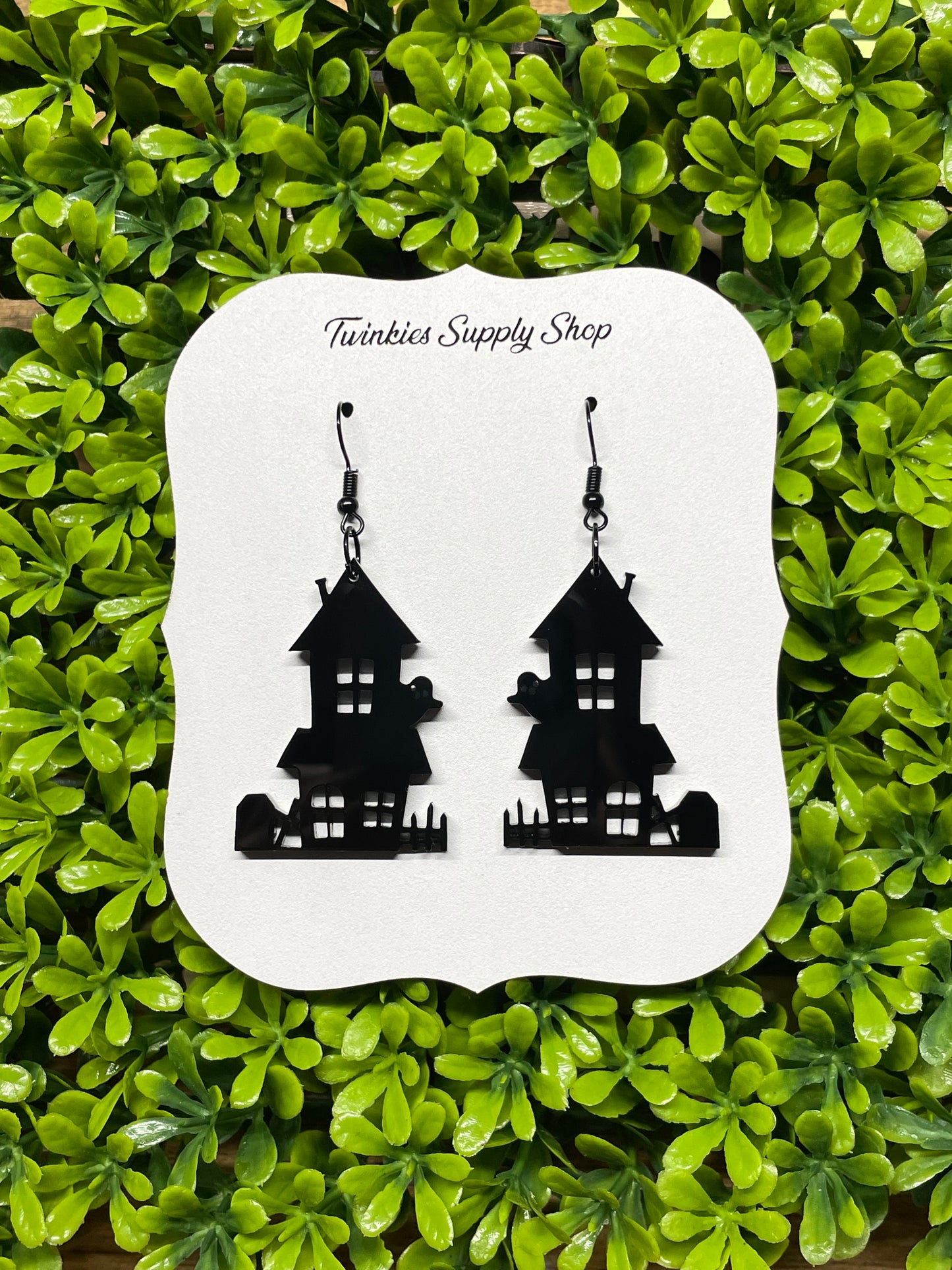 Haunted House Earrings