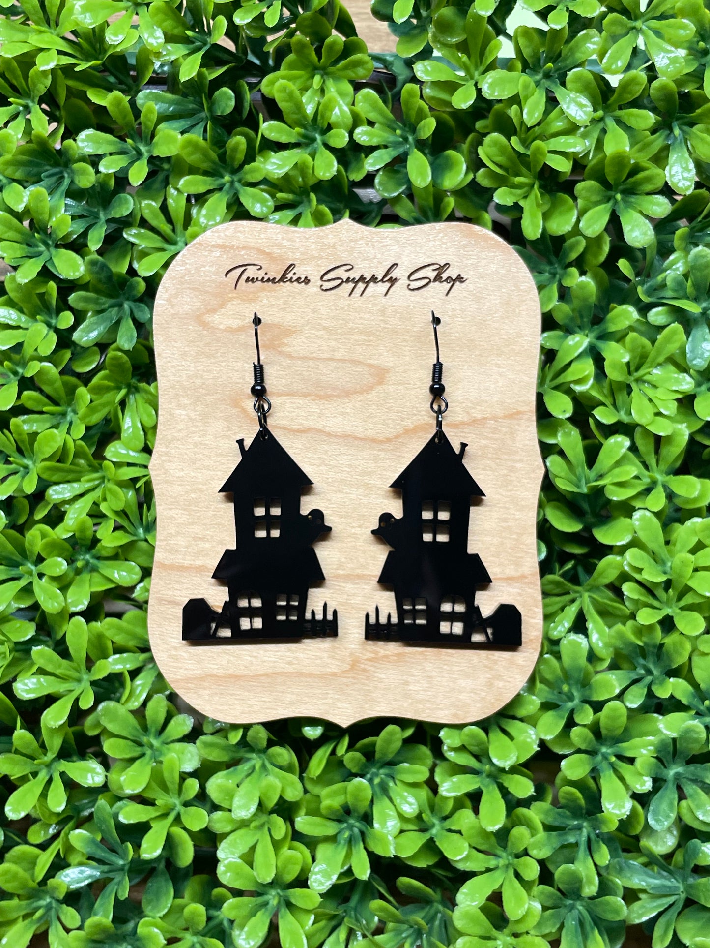 Haunted House Earrings