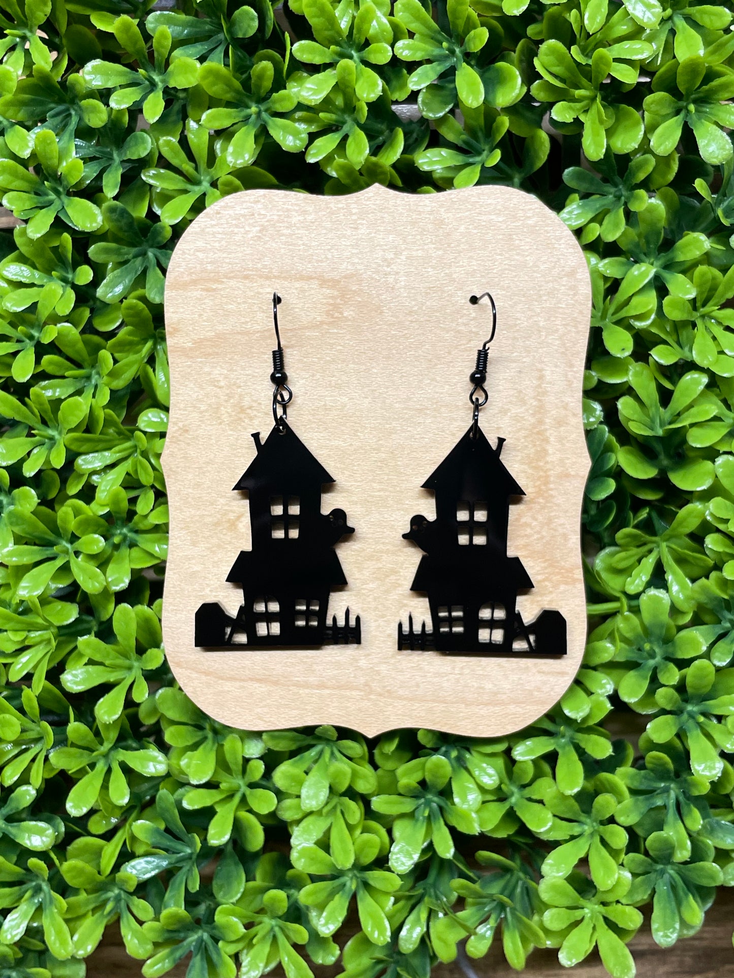 Haunted House Earrings