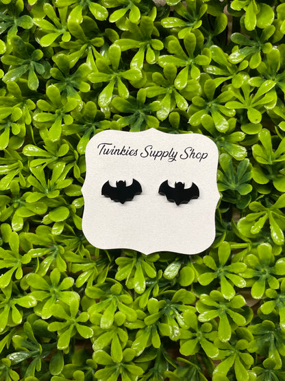 Bat Acrylic Earrings